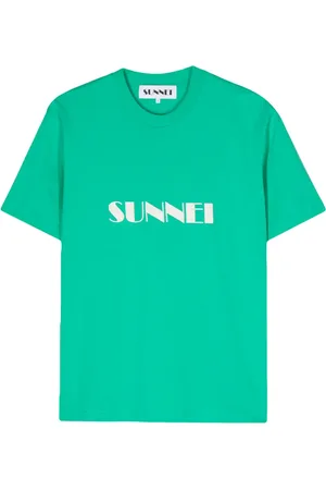 SUNNEI T-shirt en coton biologique à logo imprimé