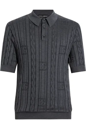 Dolce & Gabbana Polo en maille torsadée