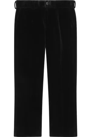 Dolce & Gabbana Pantalon chino droit en velours côtelé