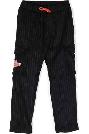 Kenzo Pantalon Tod à fines rayures
