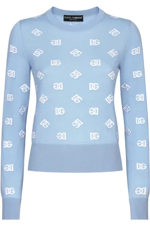 Dolce & Gabbana Pull à logo Inlaid DG