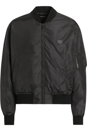 Dolce & Gabbana Veste bomber à plaque logo