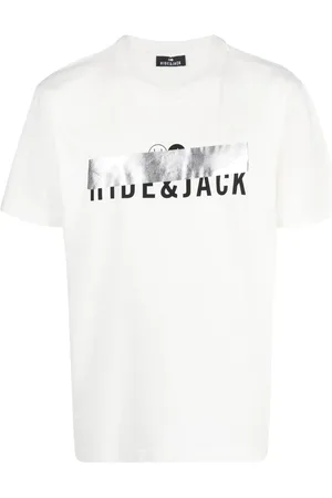HIDE&JACK T-shirt en coton à logo imprimé