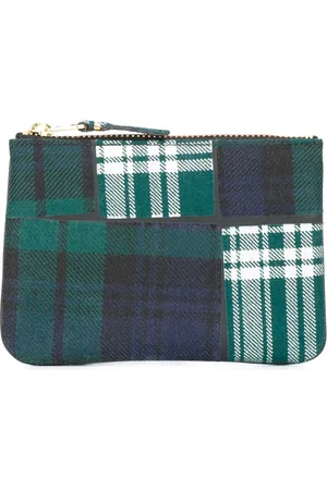 Comme des Garçons Portefeuille à motif tartan