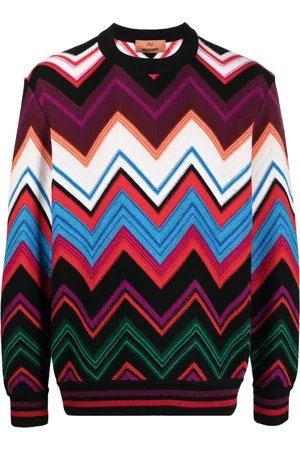 Missoni Pull à motif zig-zag