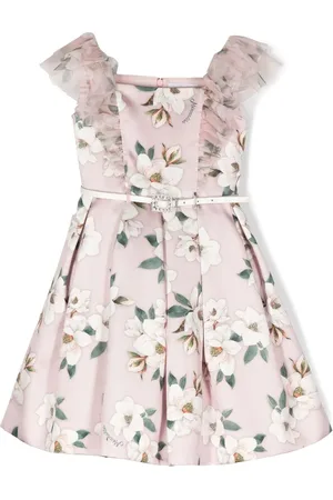MONNALISA Robe sans manches ceinturée à fleurs