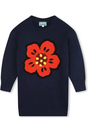 Kenzo Robe en maille Boke Flower