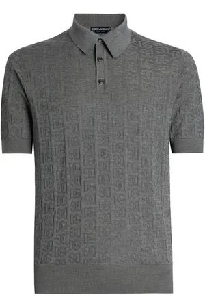 Dolce & Gabbana Polo à logo en jacquard