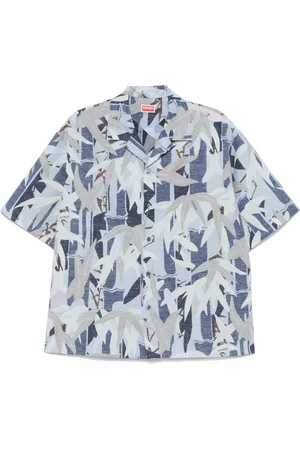Kenzo Chemise Chiku-Rin Camo Hawaiian