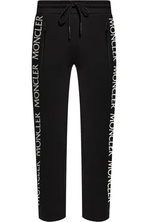 Moncler Pantalon de jogging à logo brodé