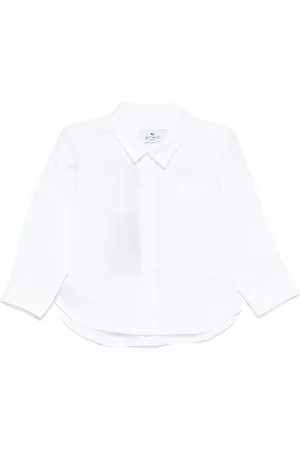 Etro Chemise à logo brodé