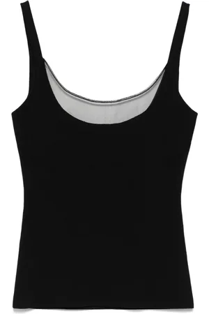 MUGLER Débardeur illusion en maille