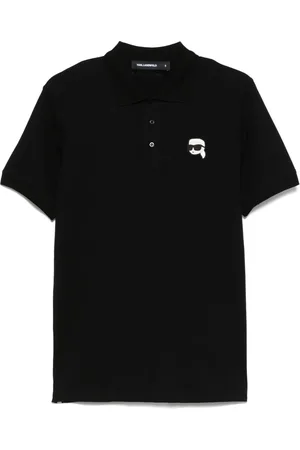 Karl Lagerfeld Polo à patch logo