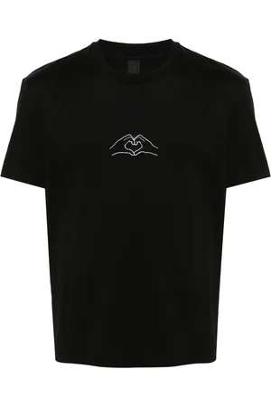 Neil Barrett T-shirt imprimé à design de cœur