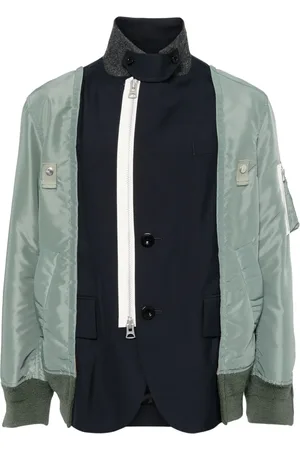 SACAI Veste de costume en sergé