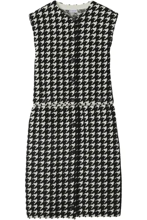 Burberry Robe courte à motif pied-de-poule