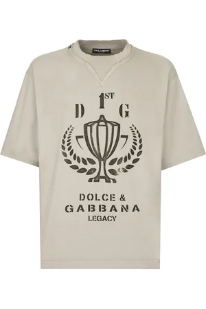 Dolce & Gabbana T-shirt en coton à logo imprimé
