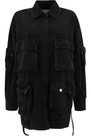 The Attico Veste Fern en jean