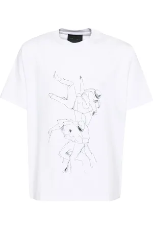 HELIOT EMIL T-shirt à imprimé refuge