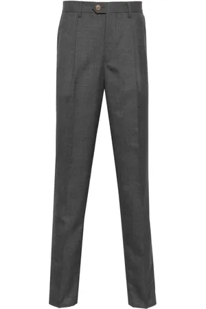 Brunello Cucinelli Pantalon à coupe fuselée