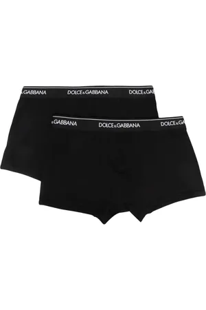 Dolce & Gabbana Lot de deux boxers en coton à taille logo