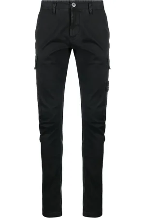 Stone Island Pantalon fuselé en coton stretch