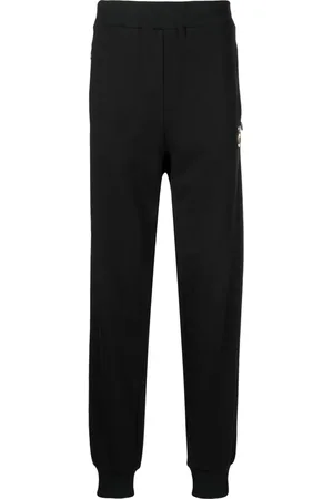 Roberto Cavalli Pantalon de jogging à plaque logo