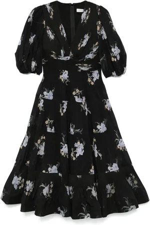 ZIMMERMANN Robe mi-longue à design plissé