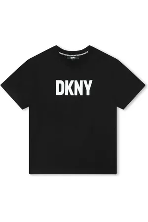 DKNY T-shirt en coton à logo imprimé