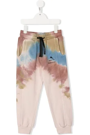 MAUNA KEA Pantalon de jogging fuselé à imprimé tie dye