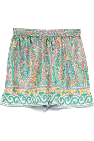 Etro Short à imprimé cachemire