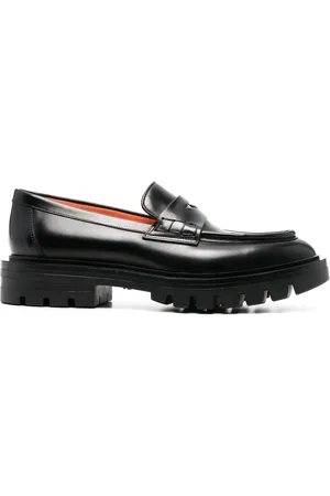 santoni Mocassins à semelle crantée
