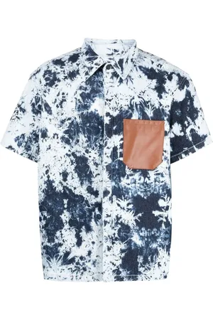 FERRARI Chemise à effet tie-dye