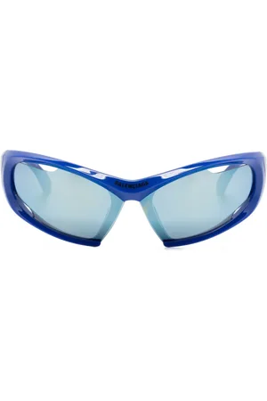 Balenciaga Lunettes de soleil oversize Dynamo Wrap