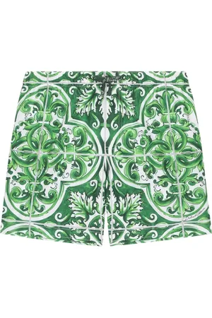 Dolce & Gabbana Short de bain à imprimé graphique