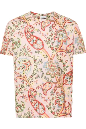 Etro T-shirt à imprimé cachemire