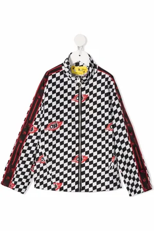 OFF-WHITE Veste de sport Chessboard