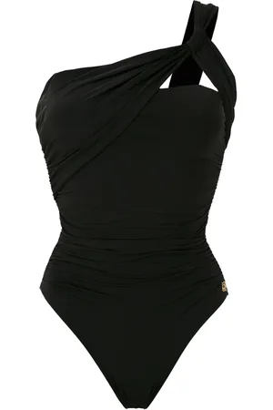 Brigitte Maillot de bain drapé à une épaule