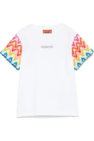 Missoni T-shirt à logo brodé