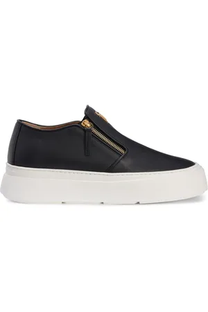 Giuseppe Zanotti Baskets Conley Zip en cuir