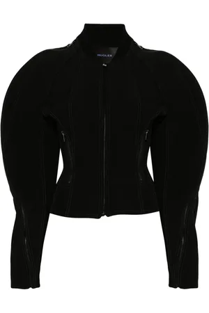 MUGLER Veste zippée à manches sculptées