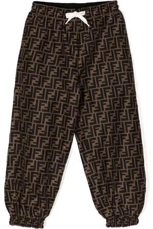 Fendi Pantalon de sport à logo FF