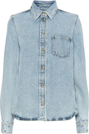 Totême Chemise en jean à col pointu