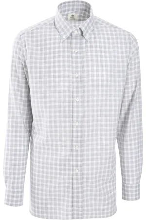 LUIGI BORRELLI NAPOLI Chemise à carreaux
