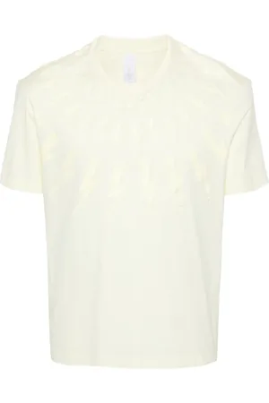 Neil Barrett T-shirt en coton à imprimé Thunderbolt