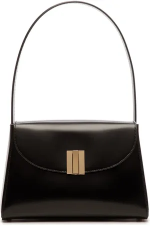 Bally Sac porté épaule en cuir verni à logo Orb