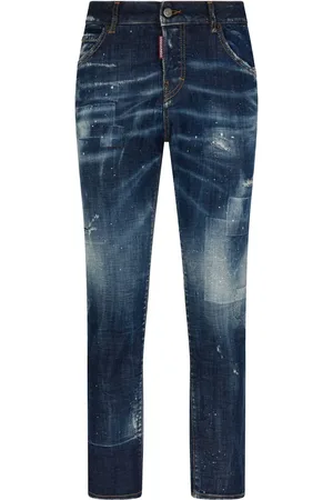 Dsquared2 Jean cigarette à patch logo