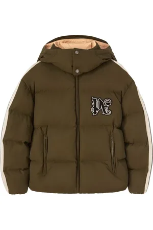 Palm Angels Doudoune à motif monogrammé