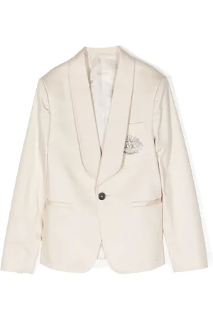 Maison Ava Blazer en coton à simple boutonnage