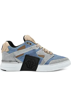 Philipp Plein Baskets à patch logo Mix